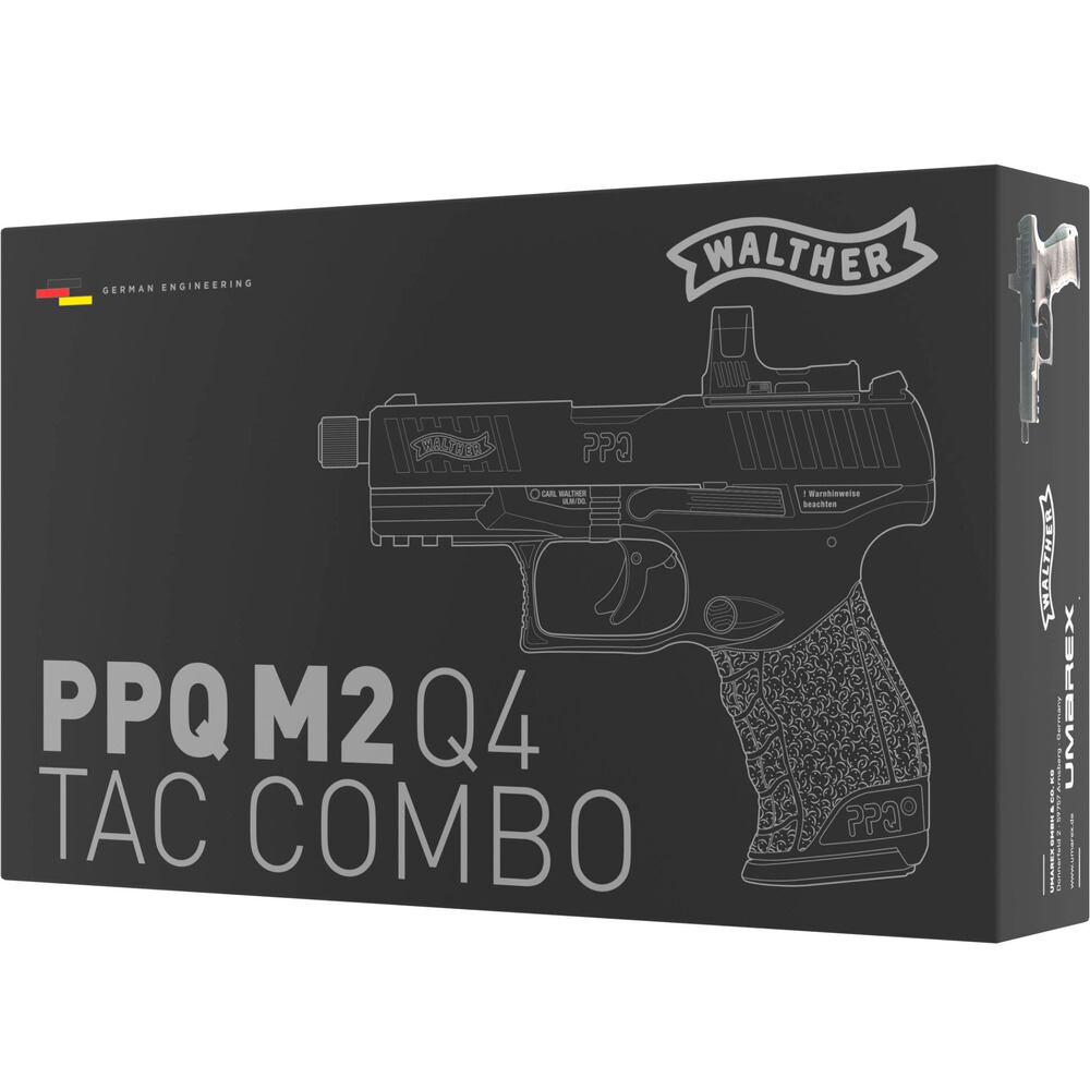 Pistolet CO2 Walther PPQ M2 Q4 TAC, Walther