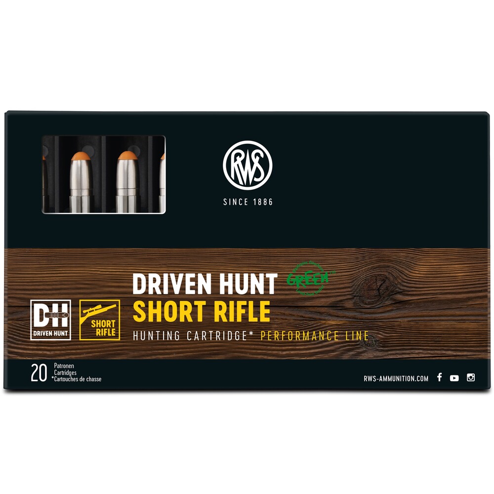 .308 Win. Driven Hunt Short Rifle 9,7g/150grs.