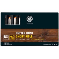 .308 Win. Driven Hunt Short Rifle 9,7g/150grs., RWS