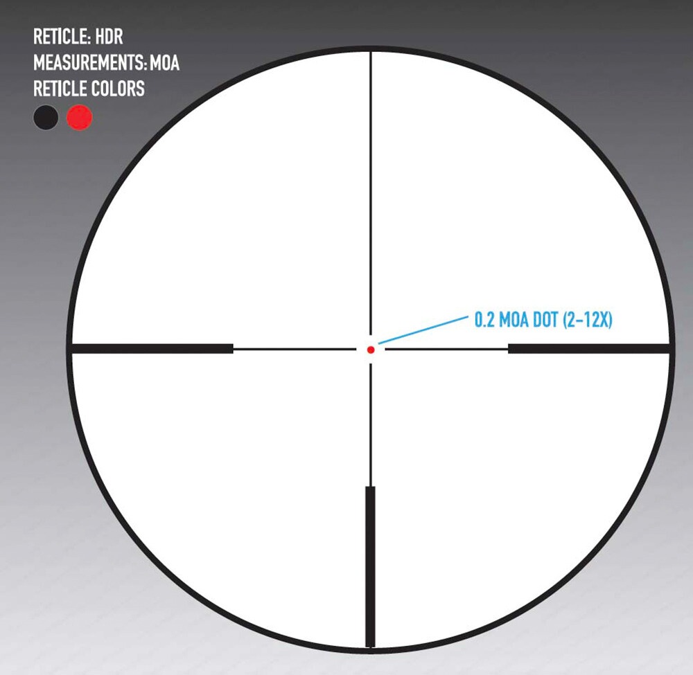 Lunette de visée Core HX 2.0 3-12x56, Sightmark