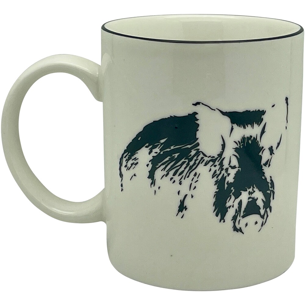 Tasse motif chasse, Parforce