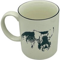 Tasse motif chasse, Parforce