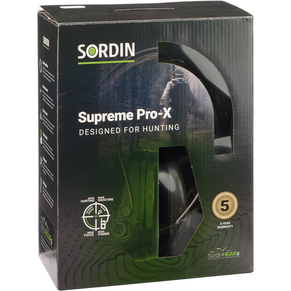 Casque antibruit Supreme Pro-X, Sordin