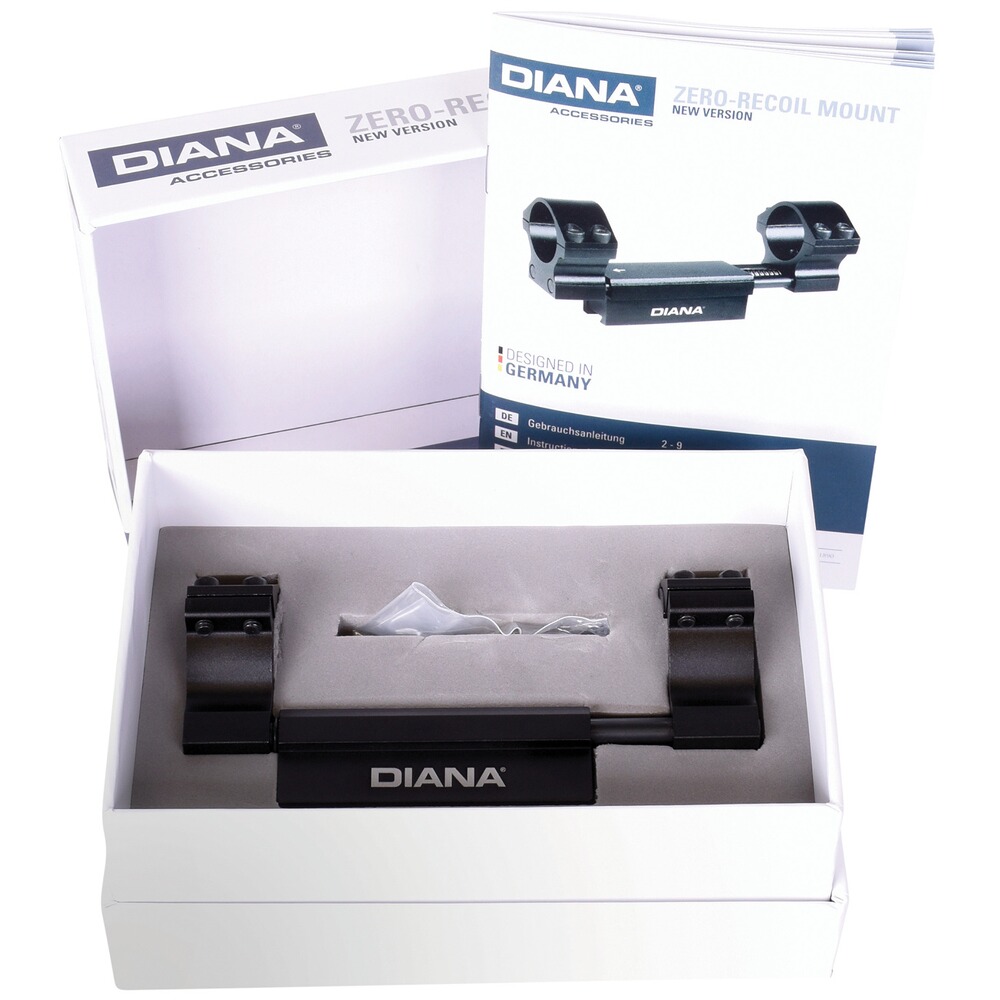 Montage monobloc zero recul, Diana