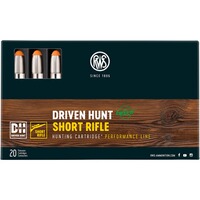 9,3x62 Driven Hunt Short Rifle 16,2g/250grs., RWS