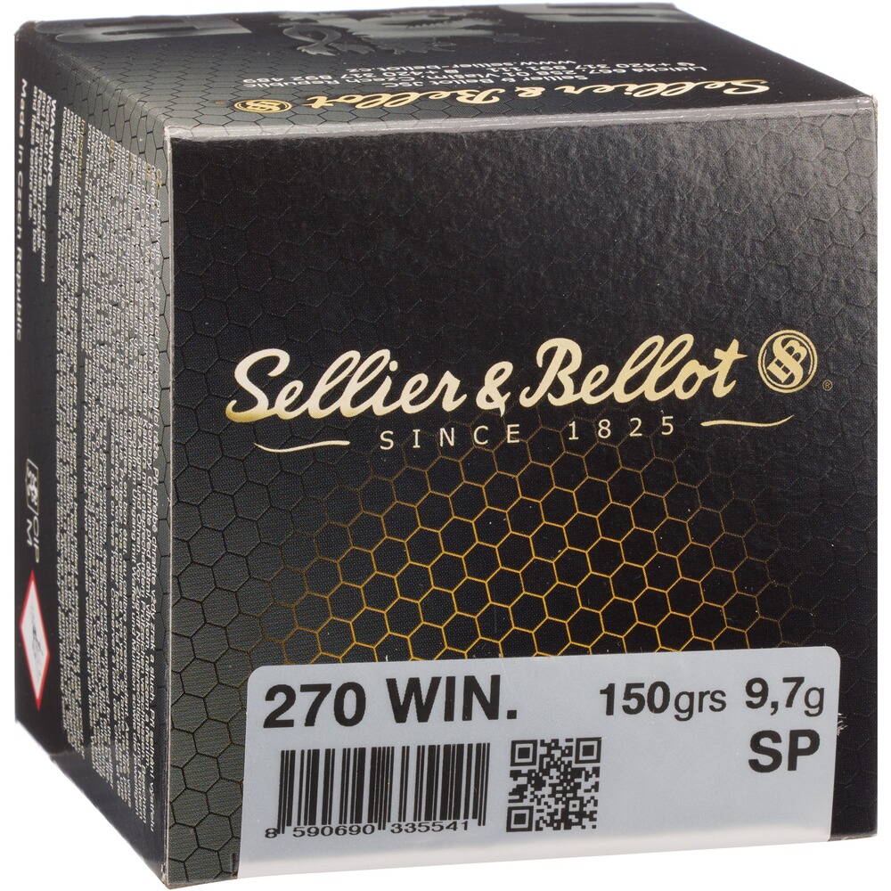 .270 Win. SP-RN 9,7g/150grs., Sellier & Bellot