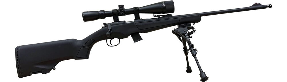 Pack carabine synthétique 22LR + Lunette 4-16x32