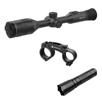 Pack lunette de vision nocturne Alpex A50E avec lampe IR et montage, Hikmicro