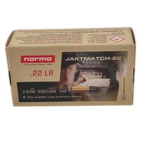 Norma 22LR Jaktmatch LRN 2.6g 40gr x50, Norma