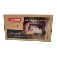 Norma 22LR Jaktmatch LRN 2.6g 40gr x50, Norma