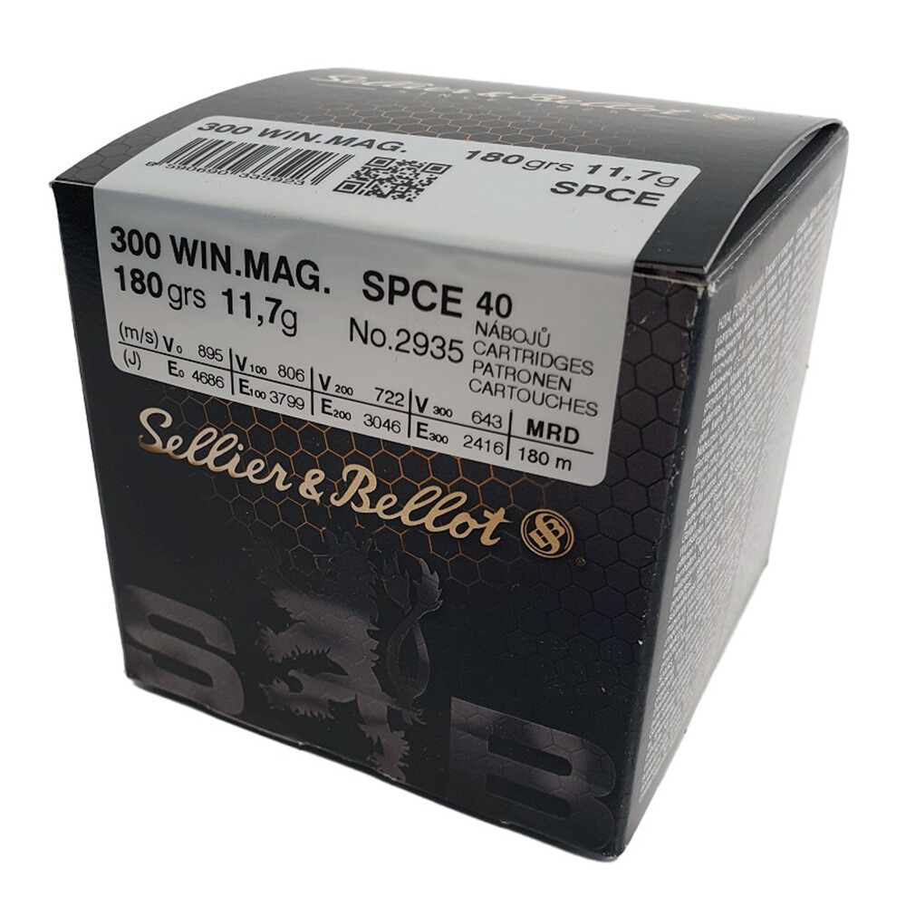 .300 Win. Mag. SPCE 11,7g/180grs.