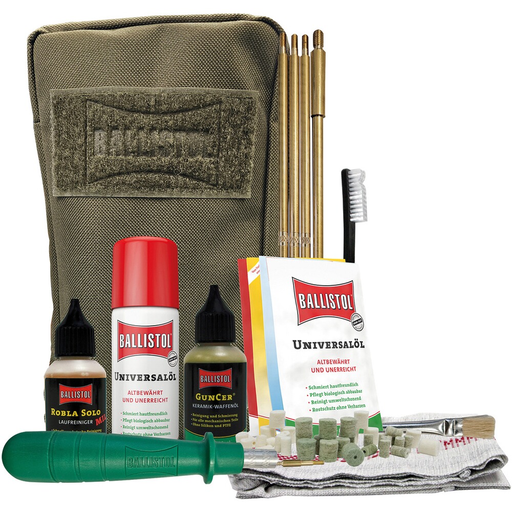 Kit de nettoyage pour armes – 52 pièces