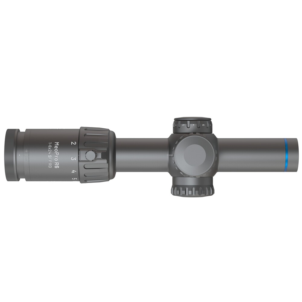 Lunette de visée MeoPro R6 1-6x24 SFP RD, Meopta