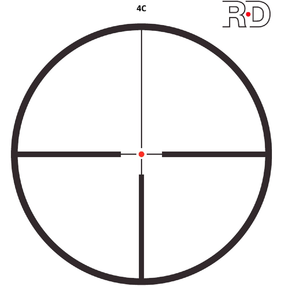 Lunette de visée MeoPro R6 1-6x24 SFP RD, Meopta