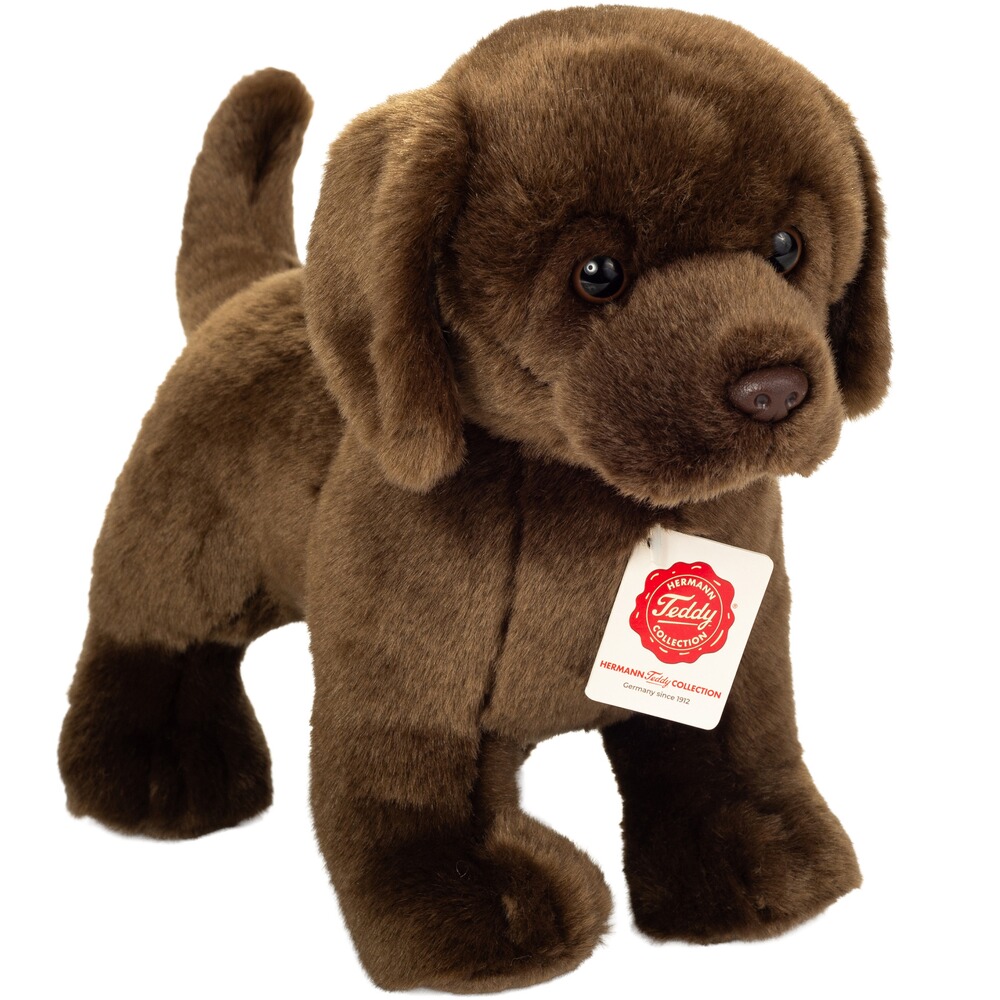 Peluche Labrador debout 30 cm