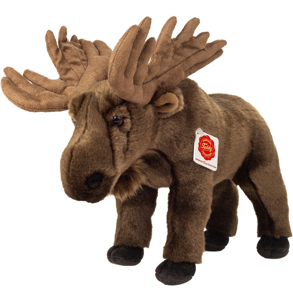 Peluche élan, 30 cm