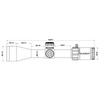 Lunette Helix HDLR 2-16x50 SFP, Element Optics