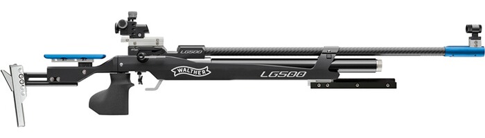 Carabine à air comprimé de match Walther 500 Competition avec appui, Walther