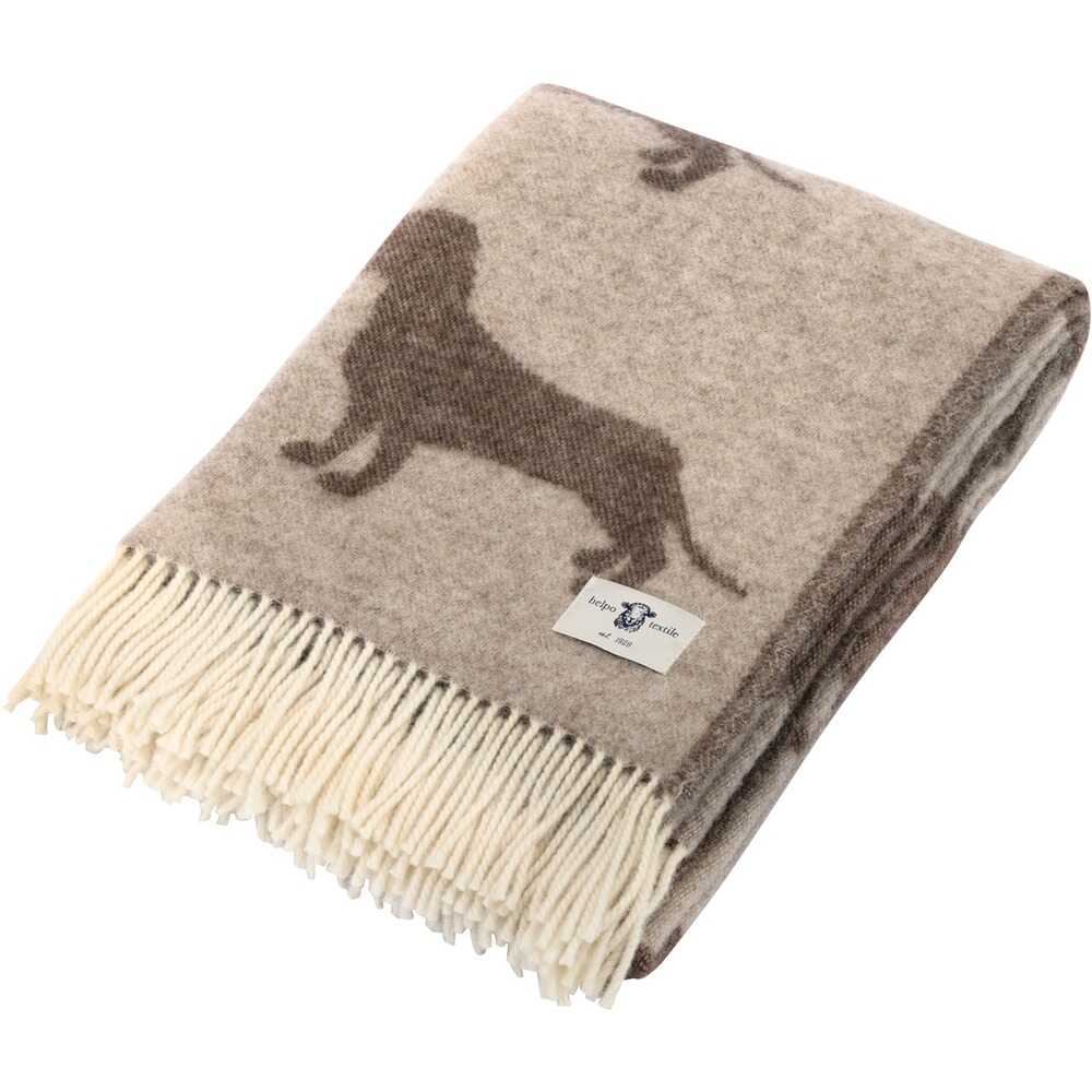 Couverture en laine Teckel