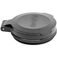 Cache de protection rabattable pour objectif, Meopta