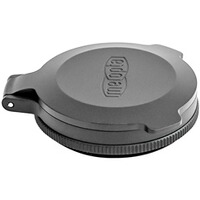 Cache de protection rabattable pour objectif, Meopta