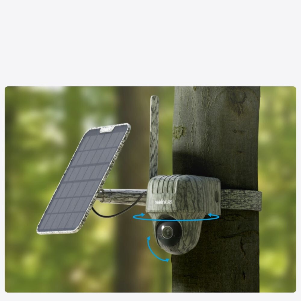 Caméra G450 4K 360° 4G, Reolink