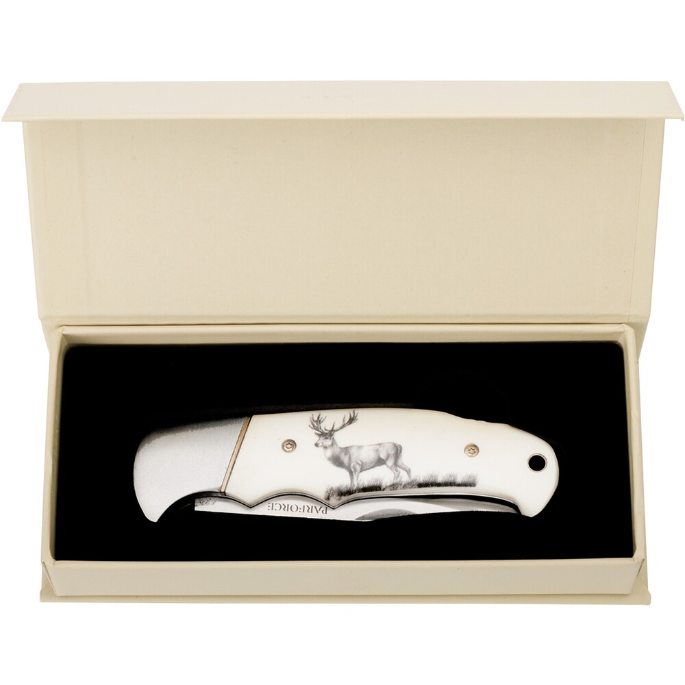 Couteau pliant Albero Hirsch, Parforce