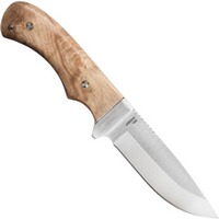 Couteau Wurzelholz avec manche en bois de ronce, Parforce