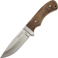 Couteau Wurzelholz avec manche en bois de ronce, Parforce