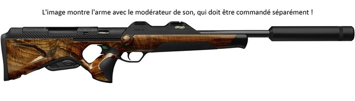 Carabine à culasse linéaire RS 3 Heritage Sevenstar, Walther