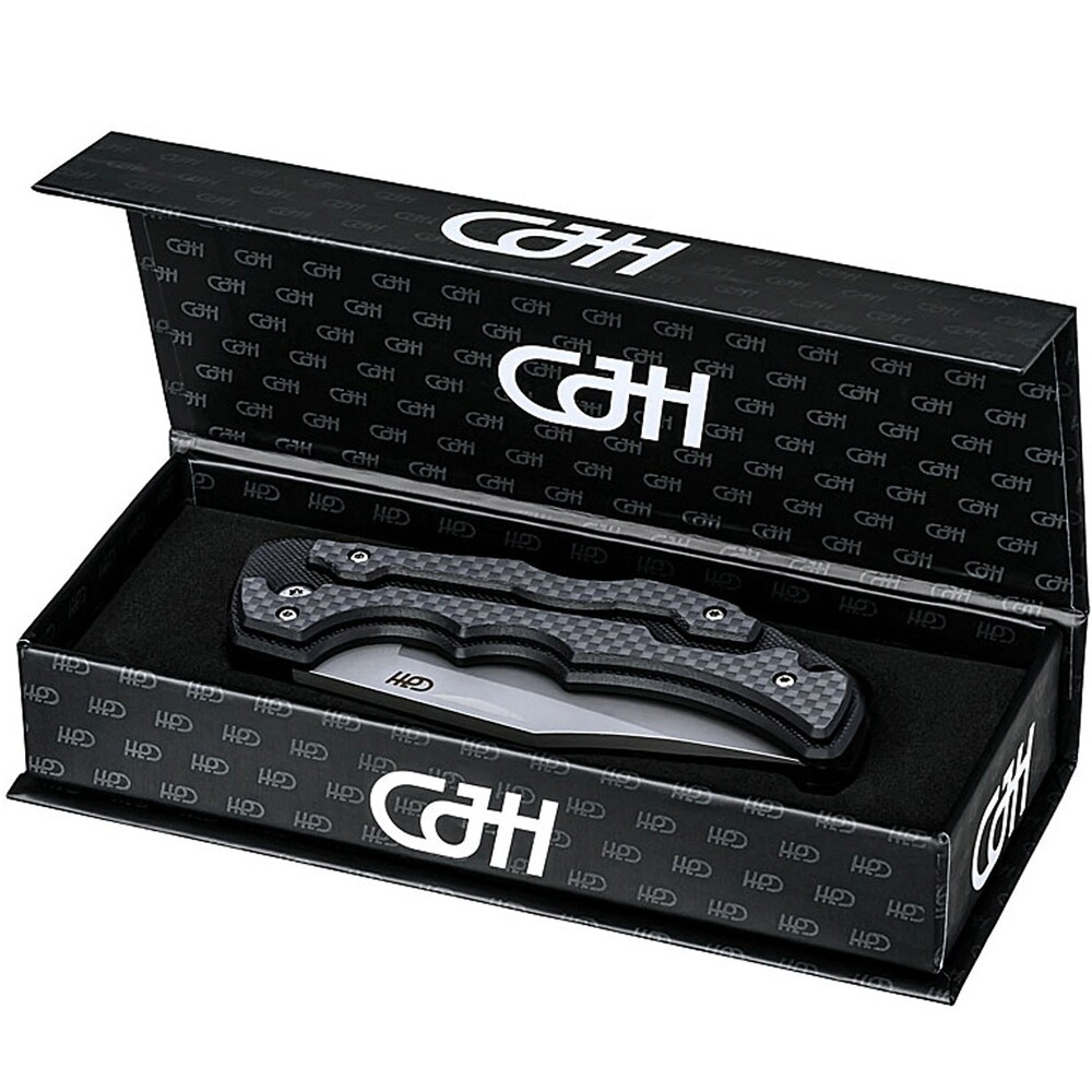 Couteau de poche CJH G10/Carbon, Herbertz