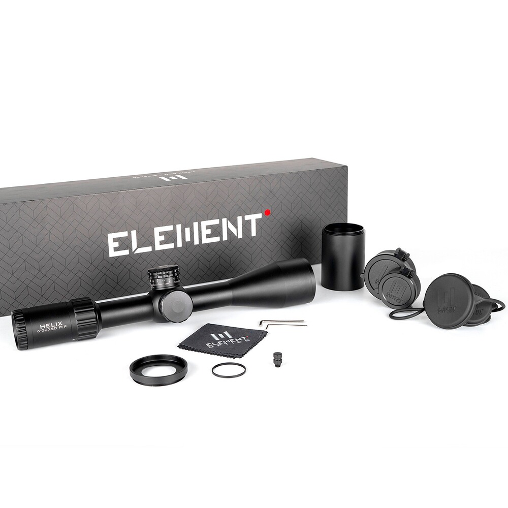 Lunette Helix 6–24x50 FFP Gen2, Element Optics