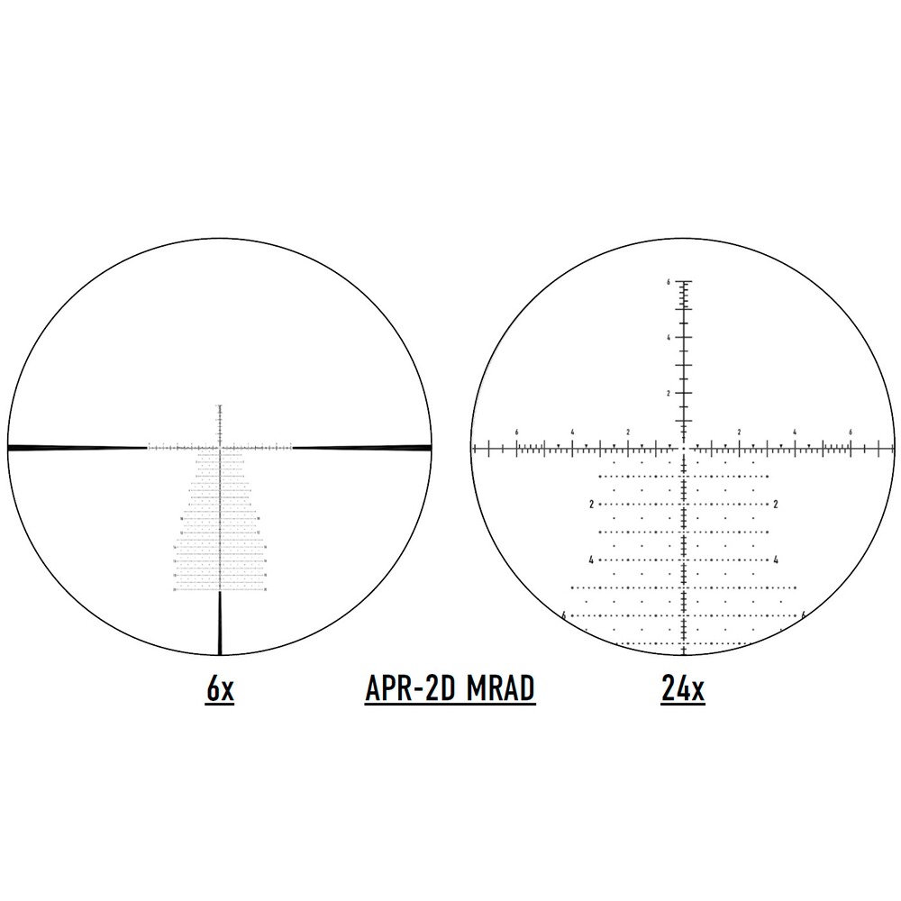 Lunette Helix 6–24x50 FFP Gen2, Element Optics
