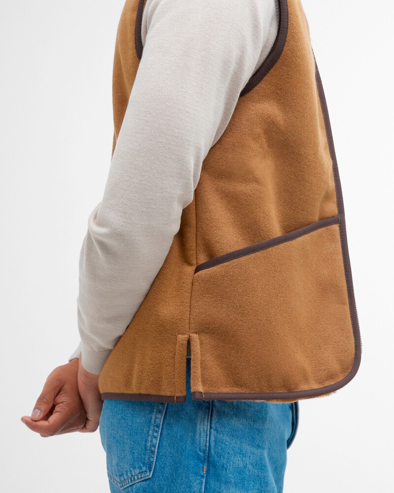 Gilet en fourrure synthétique Warm Pile, Barbour