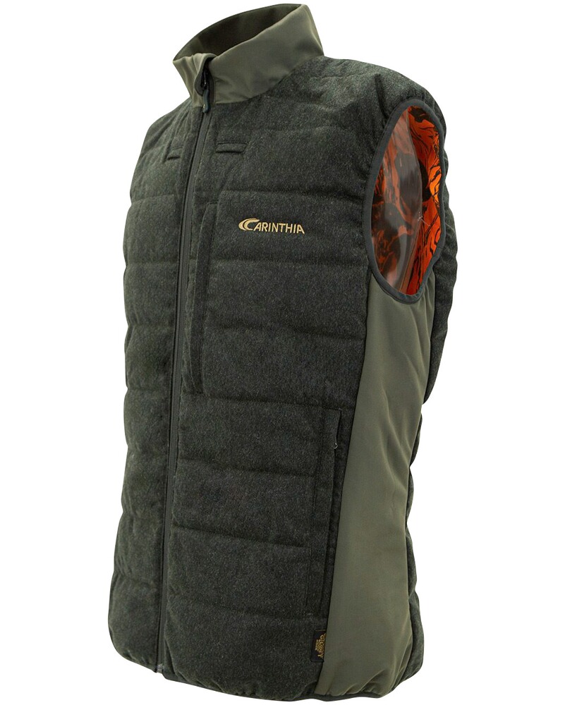 Gilet réversible en Loden , Carinthia