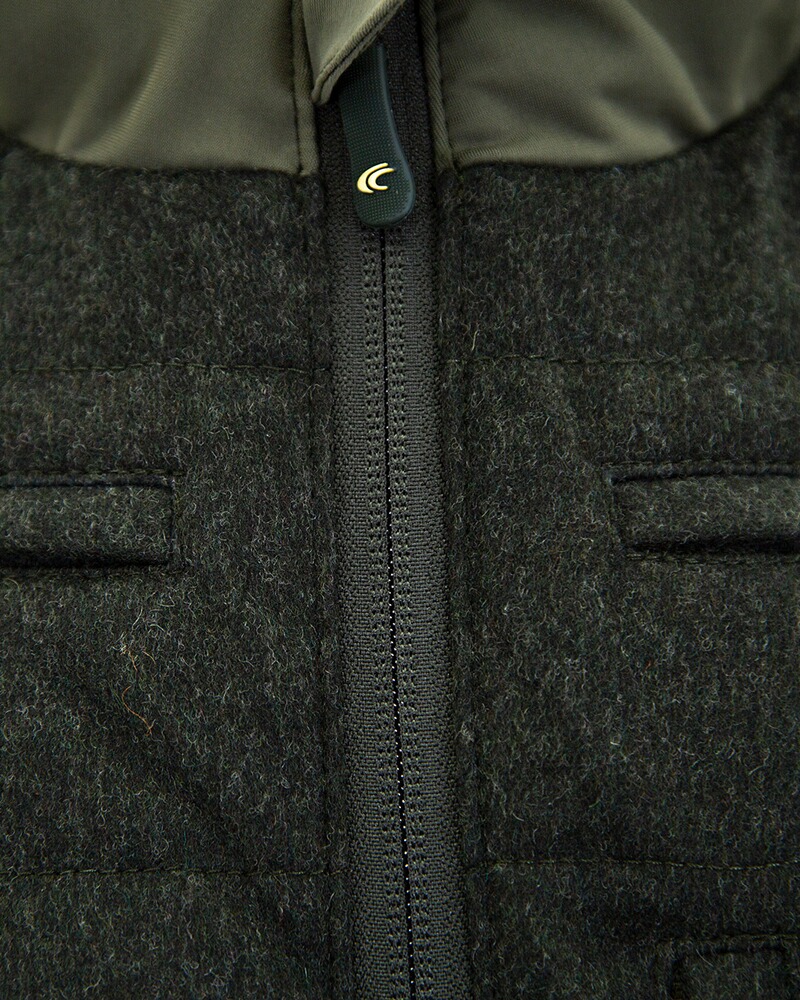 Gilet réversible en Loden , Carinthia