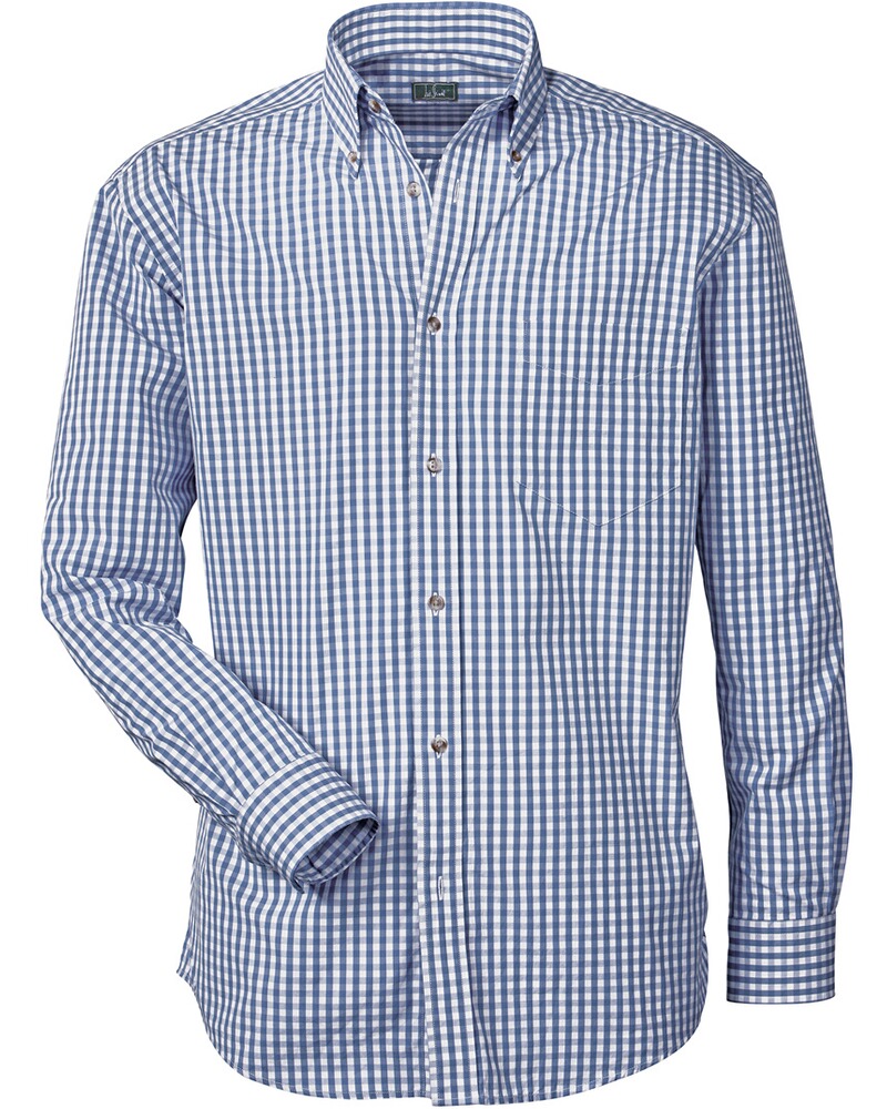 Chemise à carreaux bleu/blanc