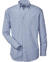 Chemise à carreaux bleu/blanc, Luis Steindl