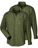 Double pack chemise de pilote olive, Wald & Forst