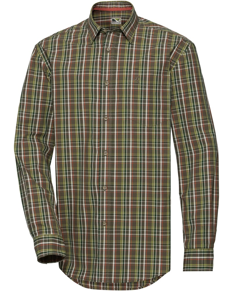 Set Chemise de chasse av. T-Shirt olive, Wald & Forst