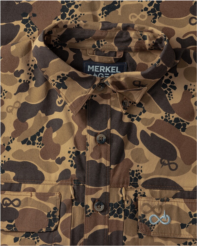 Chemise de chasse Hunter-Shirt Infinity DryLeaf, Merkel Gear