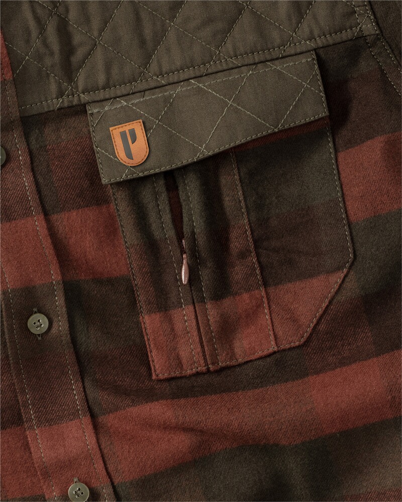 Chemise de chasse en flanelle MAVE2, Parforce Active