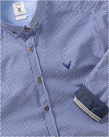 Chemise à carreaux Slim Fit, pure