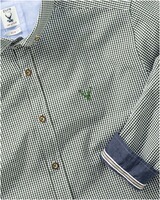 Chemise à carreaux Slim Fit, pure