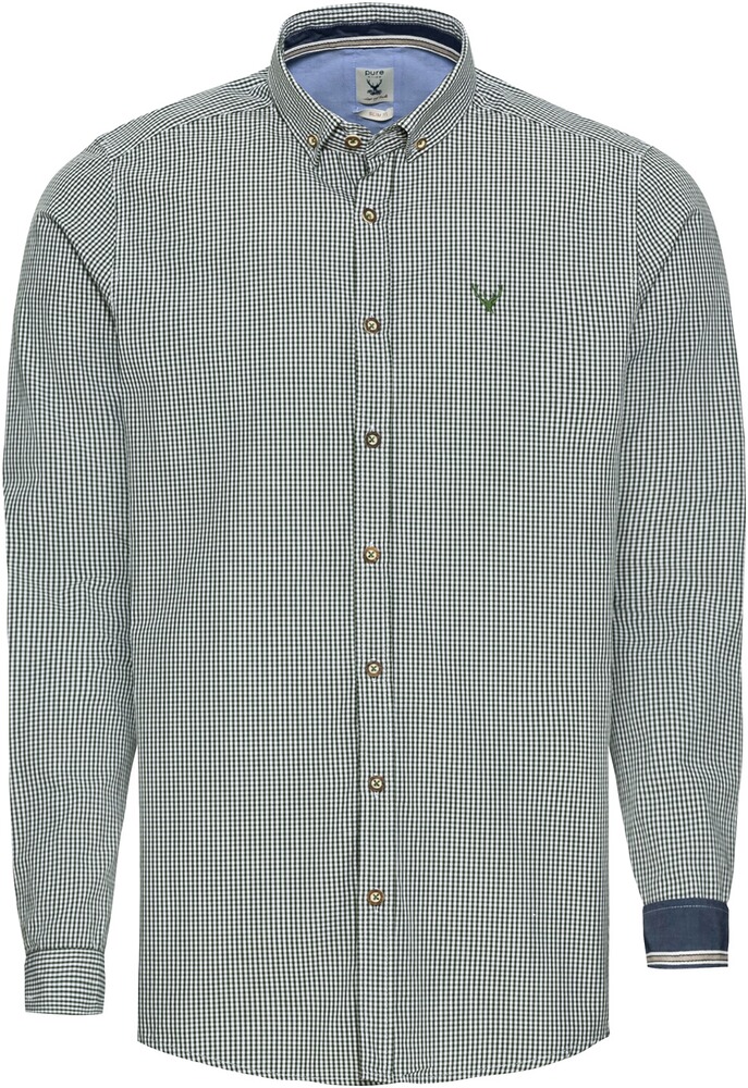 Chemise à carreaux Slim Fit