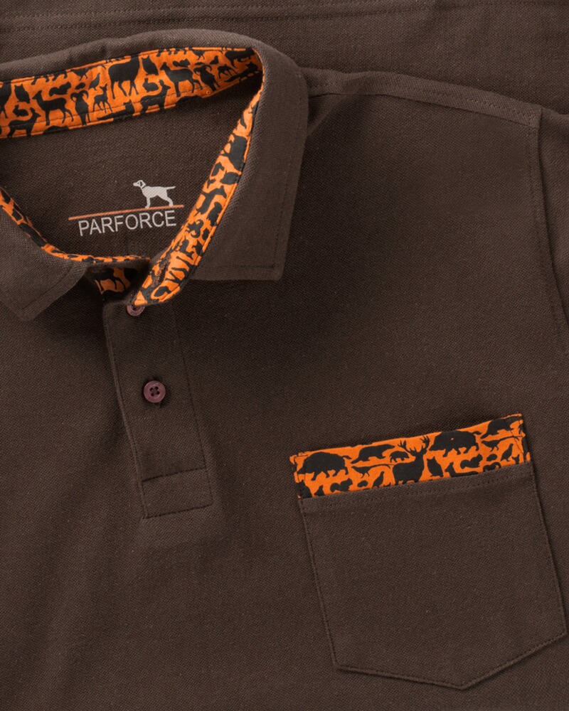Polo avec détails d'animaux de la forêt, Parforce Essential