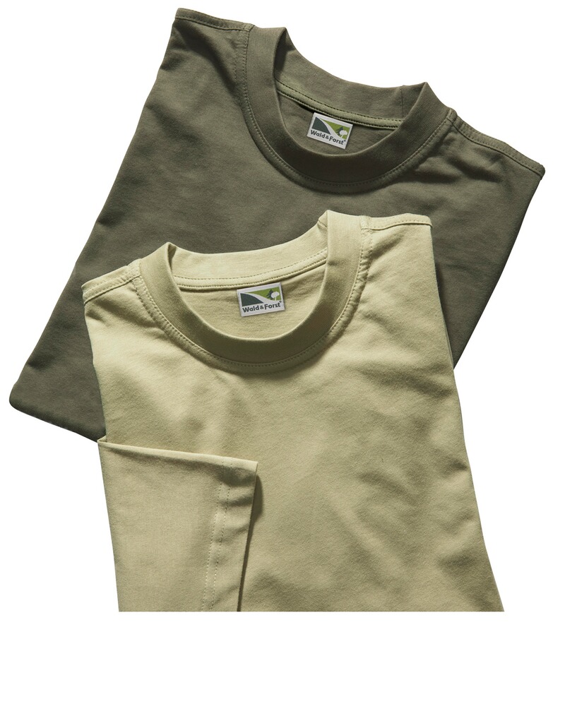 Lot de 2 t-shirts manches courtes, Wald & Forst