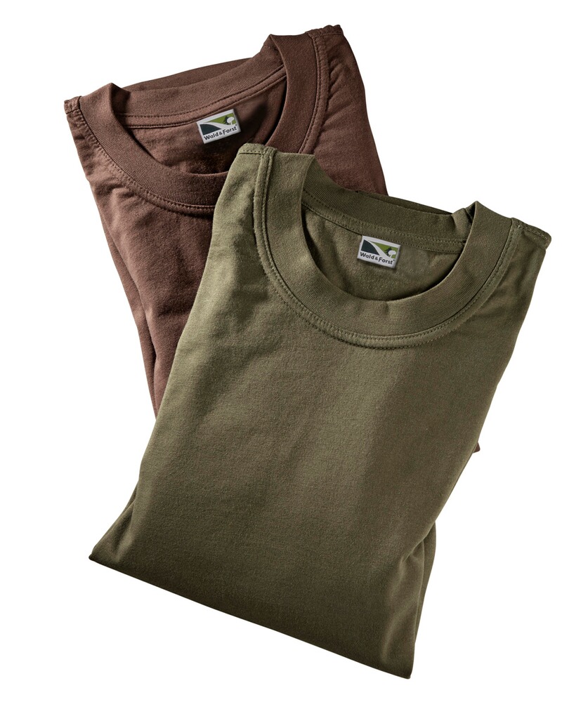 Lot de 2 t-shirts manches courtes, Wald & Forst