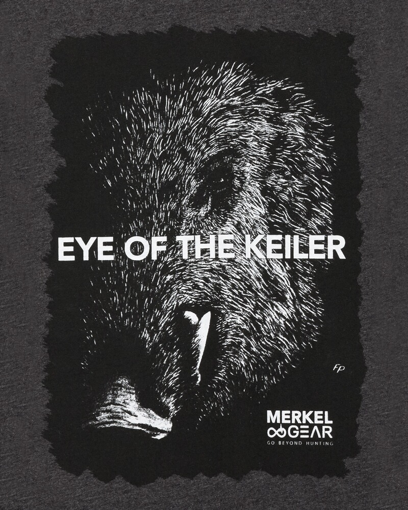 T-shirt motif sanglier "Eye of the Keiler", Merkel Gear