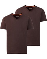 T-shirts col V en pack de deux, Parforce